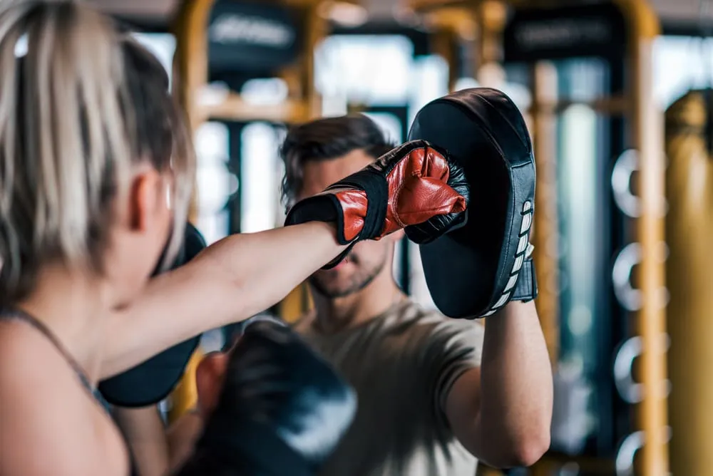 Boxfit class at NR Health & Fitness